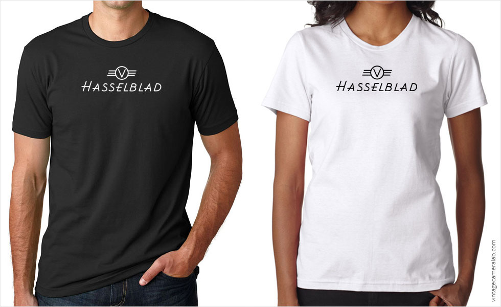 Hasselblad vintage logo t-shirt at Vintage Camera Lab
