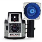 Bell & Howell Electric Eye 127 (with external flash unit)