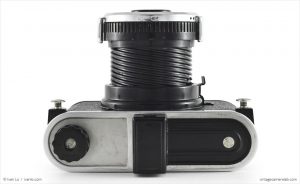 Kodak Duex (top view, lens open)
