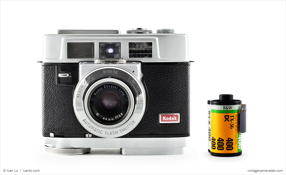 Kodak Motormatic 35F (with 35mm cassette for scale)