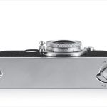 Leica IIf (bottom view, with Leitz Elmar 50mm f/3.5 collapsed)