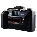 Nishika 3D N8000 (three-quarter view)