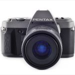 Pentax P30T (front view, with Pentax 35-80mm f/4.0-5.6 lens)