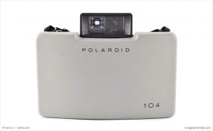 Polaroid Land Model 104 (front view, closed)
