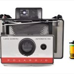 Polaroid Land Model 104 (with 35mm cassette for scale)