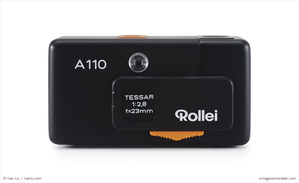 rollei A110 レザーカバー付き