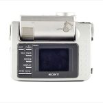 Sony DSC-F1 (rear view, lens rotated 90°)