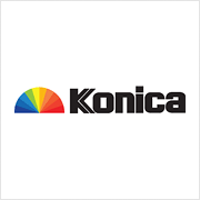 Konica Logo at Vintage Camera Lab