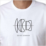Zeiss Sonnar Lens Diagram T-Shirt at Vintage Camera Lab