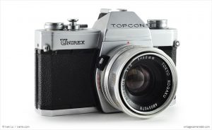 Topcon Unirex (three quarters with UV Topcor 50mm f/2)