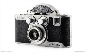 Univex Mercury CC with Tricor 35mm f/3.5 Anastigmat (three-quarter view)