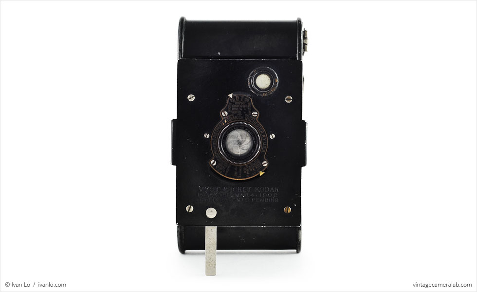 Vest Pocket Kodak (front view, open)