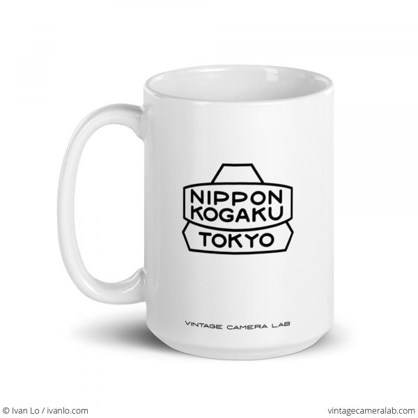 Nikon / Nippon Kogaku vintage logo mug by Vintage Camera Lab