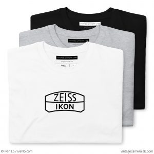Zeiss Ikon vintage logo t-shirt by Vintage Camera Lab